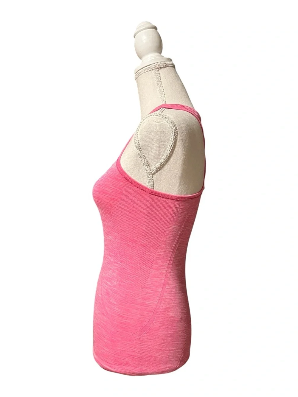LULULEMON Athletica Pink Racerback Tank Top Size 2
